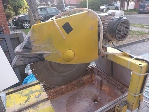 1 fase Steenzaag waterzaag super f048 new generation steen, Doe-het-zelf en Bouw, Gereedschap | Zaagmachines, Gebruikt, Afkortzaag