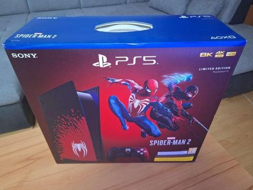 Sony Playstation 5 Spiderman, Consoles de jeu & Jeux vidéo, Consoles de jeu | Sony PlayStation 5, Neuf, Playstation 5, Enlèvement ou Envoi