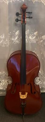 DUITSE CHELLO MODEL 4/4, Enlèvement ou Envoi, Utilisé, Autres formats, Avec valise