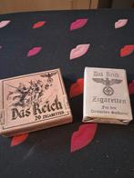 2 paquet de cigarettes WW2, Collections, Articles de fumeurs, Briquets & Boîtes d'allumettes, Enlèvement ou Envoi