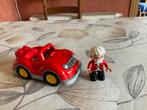 Kerstman in rode auto, Kinderen en Baby's, Speelgoed | Duplo en Lego, Duplo, Ophalen of Verzenden, Zo goed als nieuw