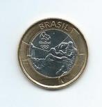 Brazilië, 1 Real 2015, Rugby., Postzegels en Munten, Munten | Amerika, Ophalen of Verzenden, Zuid-Amerika, Losse munt