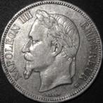 Zilver - Frankrijk - 5 Francs - Napoleon III - 1869 BB, Frankrijk, Zilver, Ophalen of Verzenden, Losse munt