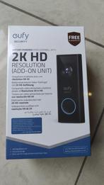 Eufy Doorbell deurbel 2K HD Add-On, Nieuw, Draadloos, Ophalen of Verzenden, Terugspreekfunctie