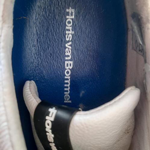 FLORIS VAN BOMMEL wit lederen sneakers -NP €289,00- M7 = 41, Kleding | Heren, Schoenen, Sneakers, Wit, Verzenden