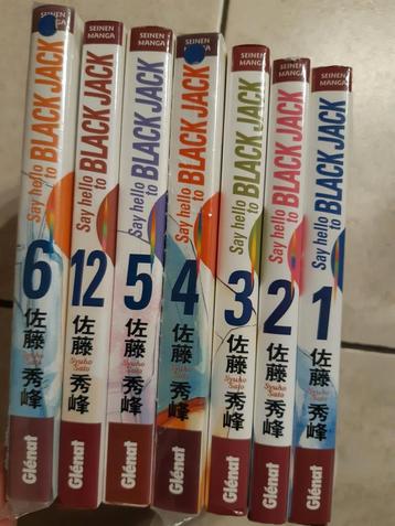 Say Hello to black Jack  7 volumes Manga - 