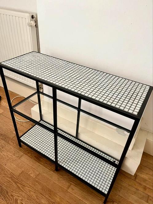 Meuble ikea, Huis en Inrichting, Tafels | Sidetables, Gebruikt, Glas, Ophalen