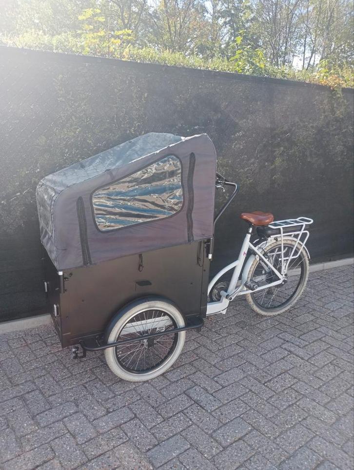 Baladeur elektrische bakfiets nieuwe batterij jaar garantie, Fietsen en Brommers, Fietsen | Bakfietsen, Zo goed als nieuw, Ophalen of Verzenden