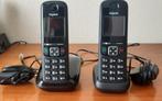 Gigaset AS690R - draadloze telefoon met 2 handsets, Ophalen, Gebruikt, 2 handsets