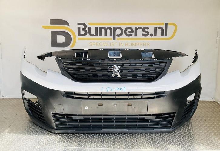 Bumper Peugeot Partner 9816765680 Voorbumper 1-J5-14019z, Auto-onderdelen, Carrosserie, Bumper, Voor, Gebruikt, 6 maanden garantie
