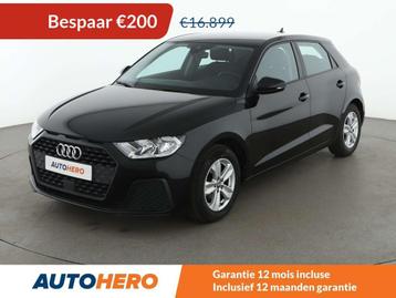 Audi A1 35 TFSI (bj 2019), Auto's, Voorwielaandrijving, Stof, Euro 6, Zwart