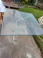 Glazen tafelblad 120x120 cm, dikte 2 cm, Huis en Inrichting, Tafelonderdelen, Glas, 100 tot 150 cm, Tafelblad, 100 tot 150 cm