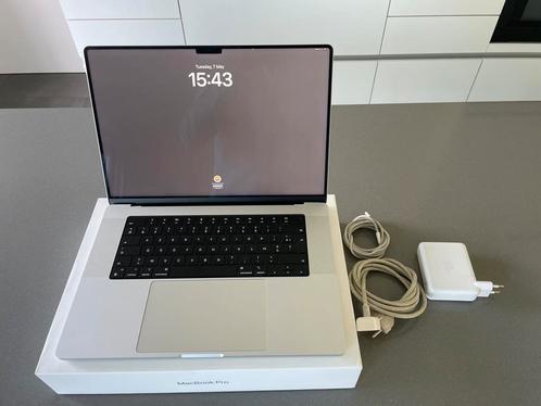 MacBook Pro 16 pouces M1 Pro, Informatique & Logiciels, Apple Macbooks, Comme neuf, MacBook Pro, 16 pouces, 4 Ghz ou plus, 512 GB