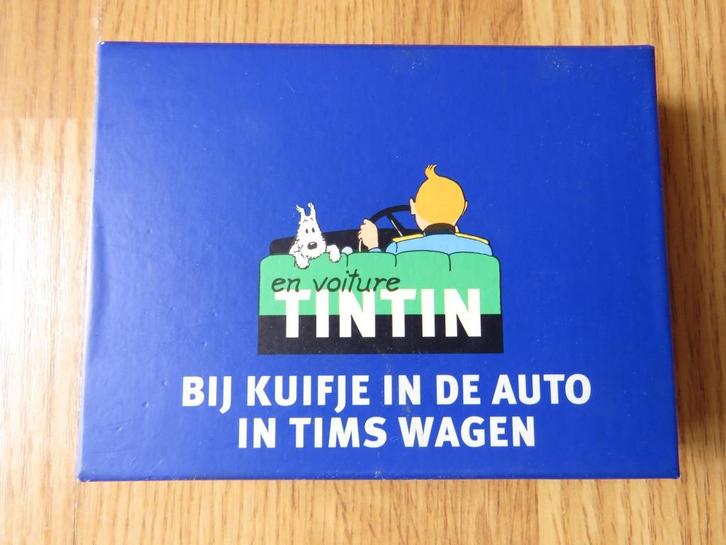jeu de carte Tintin en voiture 2x54 cartes, Verzamelen, Speelkaarten, Jokers en Kwartetten, Gebruikt, Speelkaart(en), Ophalen of Verzenden