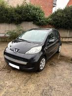 Peugeot 107 -  2011 - benzine (airco), Auto's, Peugeot, Zwart, Particulier, Onderhoudsboekje, Stadsauto