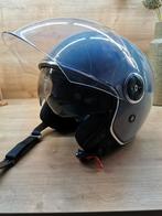 Helm met windscherm en zonnescherm.maat M.amper gebruikt., Fietsen en Brommers, Brommerhelmen, Ophalen, Nieuw, Medium