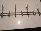 Kapstok RVS 7 haken, 54 cm breedte, Enlèvement, Comme neuf, Métal, Portemanteau mural