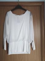 Nieuwe witte bloes maat 36 of S, Vêtements | Femmes, Blouses & Tuniques, Taille 36 (S), Enlèvement ou Envoi, Blanc, Neuf