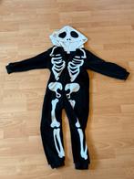 Skelet kostuum mt 122-128, Kinderen en Baby's, Carnavalskleding en Verkleedspullen, Ophalen, Zo goed als nieuw