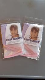 2 foulards de pluie neuf en plastique liseré rose, Vêtements | Femmes, Bonnets, Écharpes & Gants, Enlèvement ou Envoi, Neuf, Bonnet