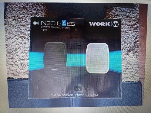 WORK NEO 5A ES SPEAKERS WIT NIEUW IN DOOS, Audio, Tv en Foto, Luidsprekerboxen, Nieuw, Overige merken, Ophalen of Verzenden