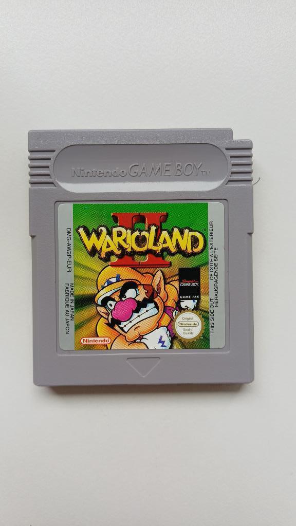 WARIOLAND 2 DMG-AW2P-EUR + ORIGINAL MANUAL, Games en Spelcomputers, Games | Nintendo Game Boy, Ophalen of Verzenden