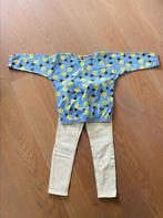 Setje: T-shirt en bijhorende broek maat 134, Jbc, Gebruikt, Meisje, Ophalen of Verzenden