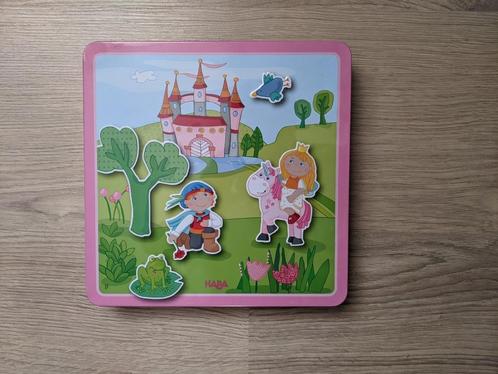HABA magneetspeldoos Feeëntuin, Kinderen en Baby's, Speelgoed | Educatief en Creatief, Zo goed als nieuw, Ophalen