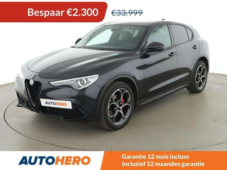 Alfa Romeo Stelvio 2.0 Turbo Sprint Q4 (bj 2023, automaat), Auto's, Alfa Romeo, Te koop, Stelvio, 4x4, ABS, Achteruitrijcamera