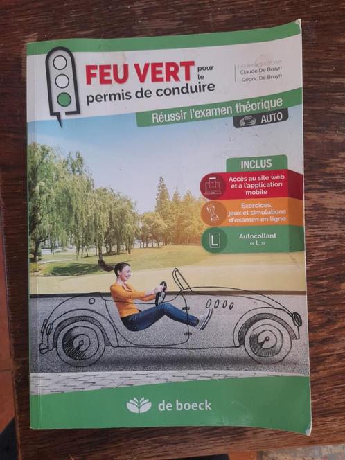 Feu Vert *pour préparer l'examen théorique permis B*, Boeken, Auto's | Boeken, Ophalen