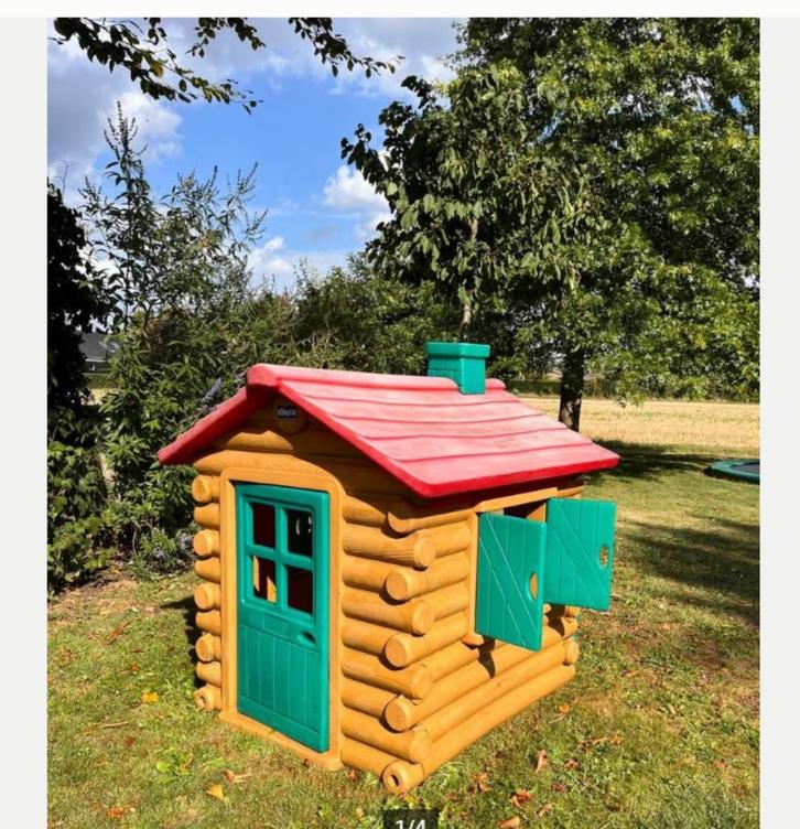 CHICCO speelhuisje/ blokhut, Kinderen en Baby's, Speelgoed | Buiten | Speelhuisjes, Gebruikt, Kunststof, Ophalen