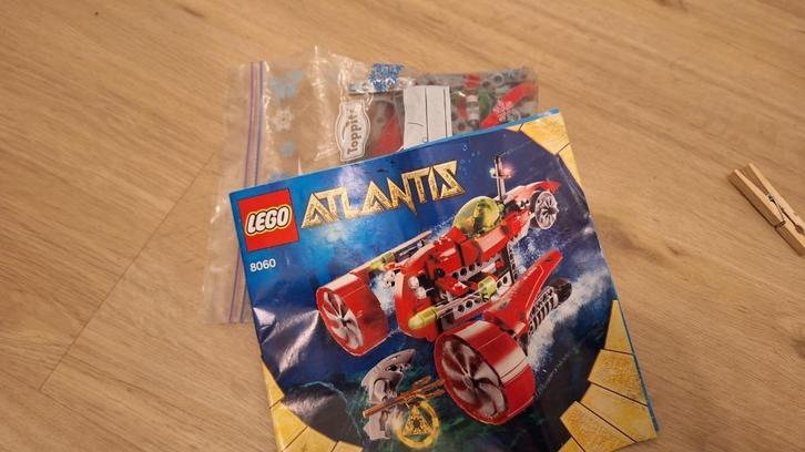 Lego Atlantis tyfoon turbo onderzeëer, Kinderen en Baby's, Speelgoed | Duplo en Lego, Zo goed als nieuw, Lego, Complete set, Ophalen of Verzenden