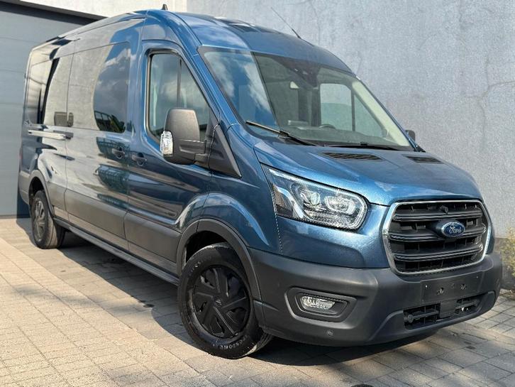 FORD TRANSIT 2.0 DIESEL AUTOMAAT 9 ZITPLAATSEN 2021 EURO 6D, Auto's, Ford, Bedrijf, Te koop, Transit, Airconditioning, Bluetooth