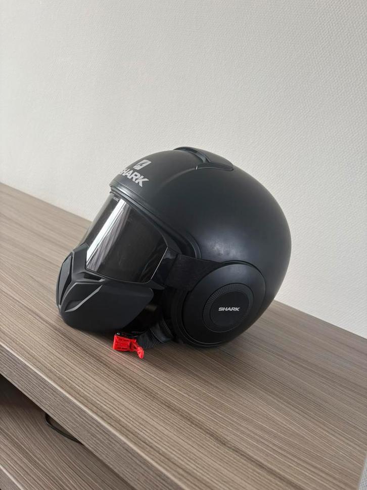 Shark helm, Fietsen en Brommers, Brommerhelmen, Gebruikt, Large, Ophalen of Verzenden