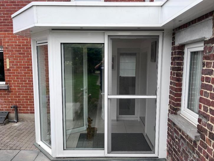 Uitbouw / erker / dubbele beglazing, Doe-het-zelf en Bouw, Glas en Ramen, Gebruikt, Overige typen, 160 cm of meer, 160 cm of meer