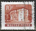Hongarije 1960-1961 - Yvert 1335A - Kastelen (ST), Affranchi, Envoi