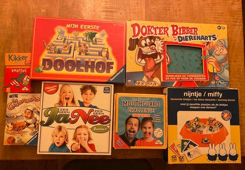 7 gezelschapsspellen, Hobby en Vrije tijd, Gezelschapsspellen | Bordspellen, Ophalen of Verzenden