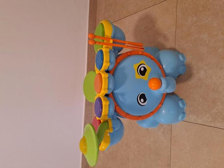 VTech Rock & Leer Drumstel, Kinderen en Baby's, Speelgoed | Badspeelgoed, Zo goed als nieuw, Ophalen