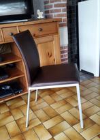 keukenstoel, Huis en Inrichting, Stoelen, Ophalen, Kunststof, Gebruikt, Bruin