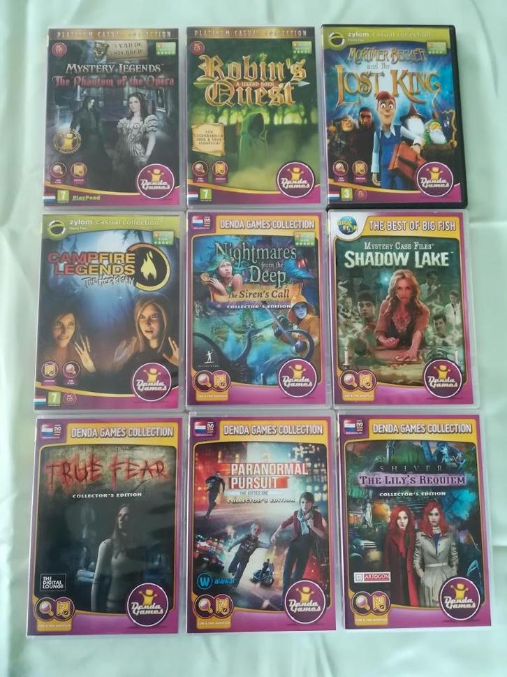 Pc games Denda zoek & vind, match 3, Consoles de jeu & Jeux vidéo, Jeux | PC, Comme neuf, Enlèvement ou Envoi