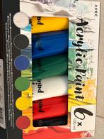 Acryl Paint 6 kleuren, Boeken, Ophalen of Verzenden, Zo goed als nieuw