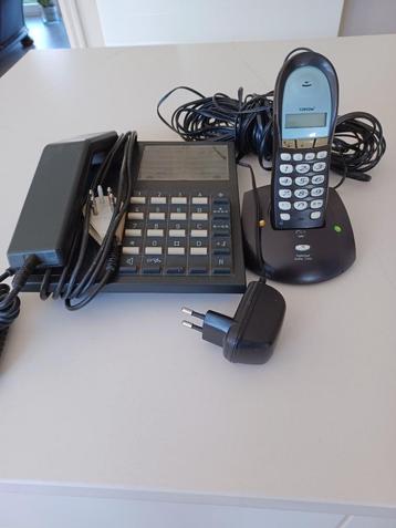 Vaste telefoon + draagbare, Telecommunicatie, Ophalen of Verzenden, Gebruikt, 1 handset