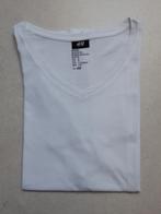 Wit heren t-shirt van H&M, maat S, Maat 46 (S) of kleiner, Ophalen of Verzenden, Wit, Zo goed als nieuw