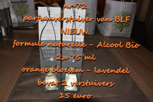 72. parfumverstuivers BLF , NIEUW ,  verzending inbegrepen, Huis en Inrichting, Woonaccessoires | Overige, Nieuw, Verzenden