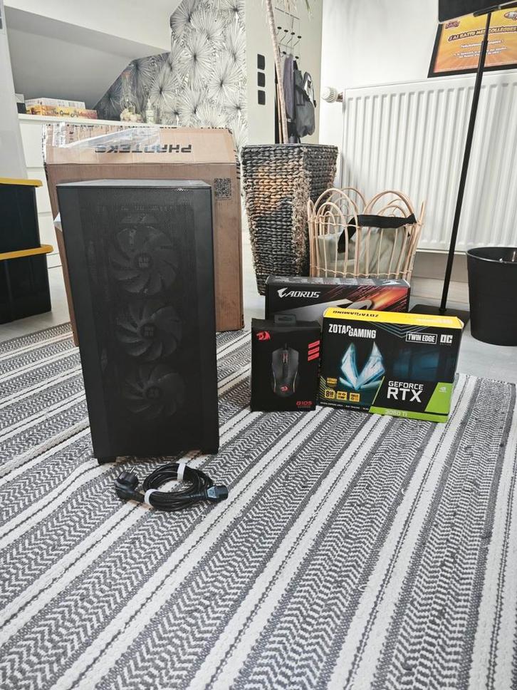 PC Gamer RTX 3060 Ti | Ryzen 5 5600X | 32 Go RAM | 1.5 To SS, Informatique & Logiciels, Ordinateurs de bureau, Comme neuf, SSD