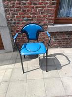 Chaise percée avec Seau hygiénique 53cm d'assise (nikel, Diversen, Verpleegmiddelen, Ophalen