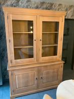 Vitrine kast, Huis en Inrichting, Kasten | Buffetkasten, Ophalen, 100 tot 150 cm, 200 cm of meer, Landelijk
