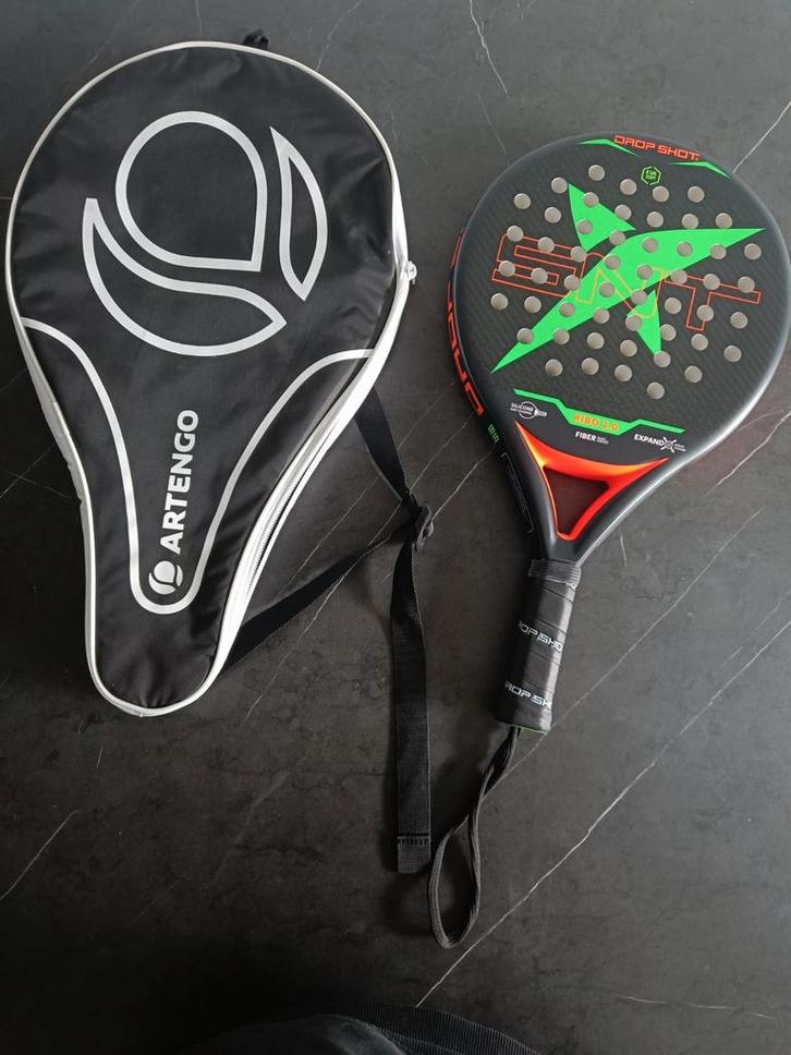 NIEUW Drop Shot Kibo 2.0 padelracket met extra hoes, Sport en Fitness, Padel, Nieuw, Padelracket, Ophalen