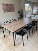 Table industrielle PURE WOOD DESIGN, Nieuw, Rechthoekig