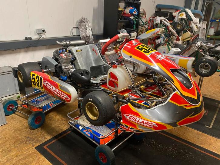Gillard tg17 (otk) iame x30 senior, Sport en Fitness, Karting, Gebruikt, Kart, Ophalen